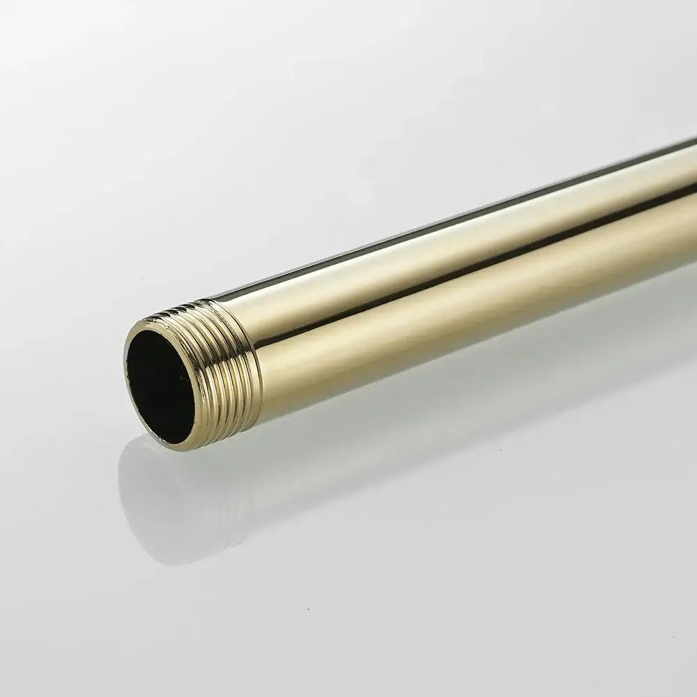 Gold Brass Shower Arm