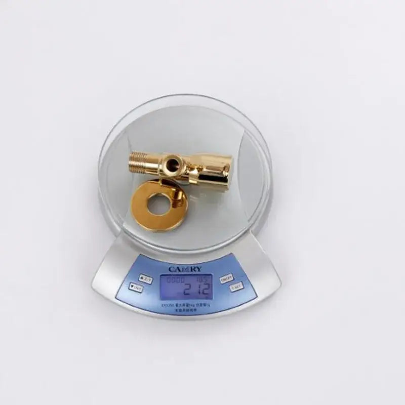Gold Brass Triangle Valve