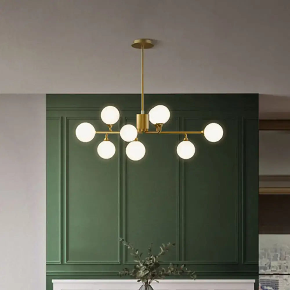 Gold Sputnik Chandelier