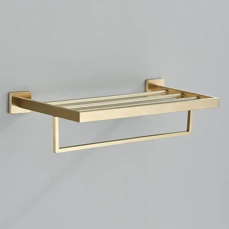 Gold Wall Towel Rack