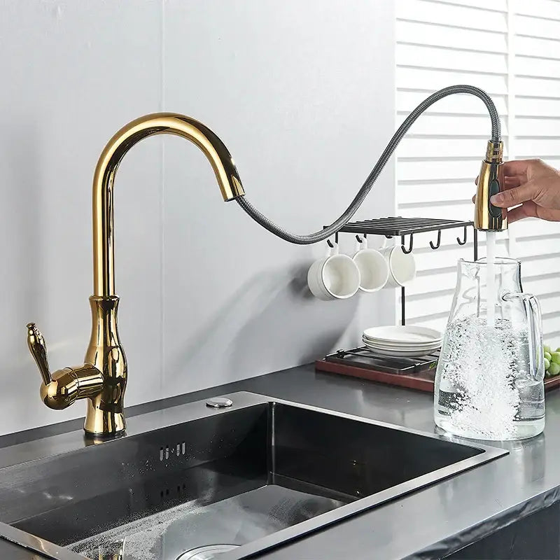 Gold Touch Kitchen Faucet