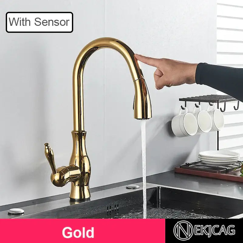 Gold Touch Kitchen Faucet