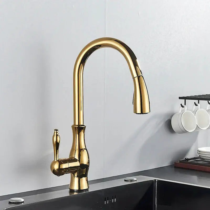Gold Touch Kitchen Faucet