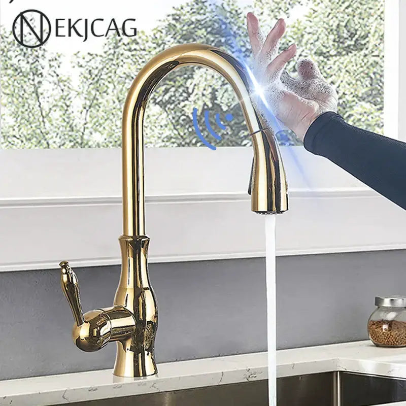 Gold Touch Kitchen Faucet