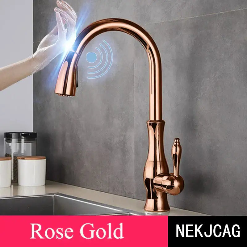 Gold Touch Kitchen Faucet