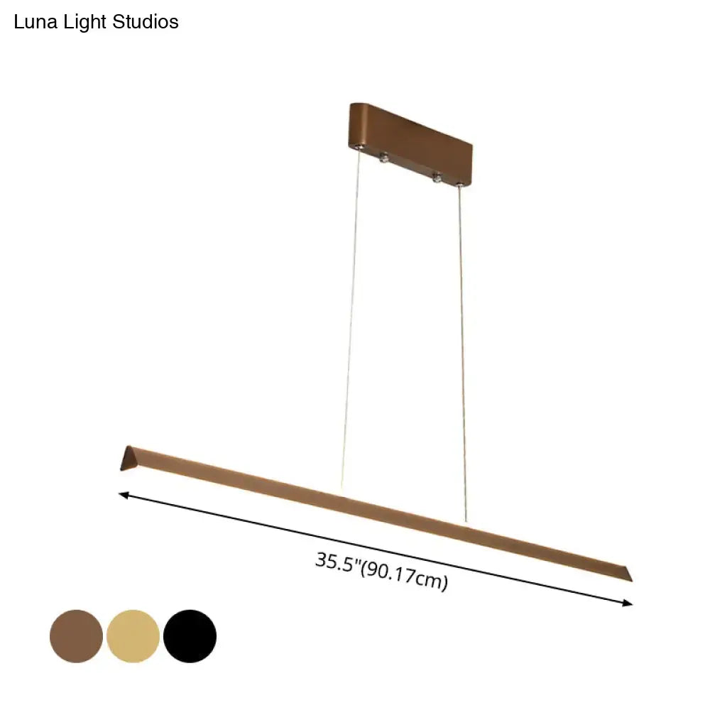 Gold Prism Pendant Lamp