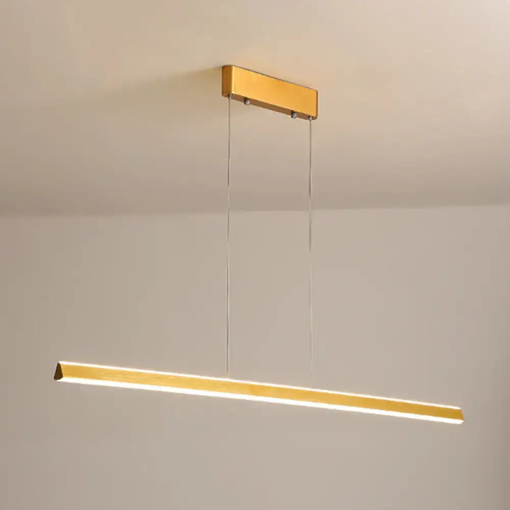 Gold Prism Pendant Lamp