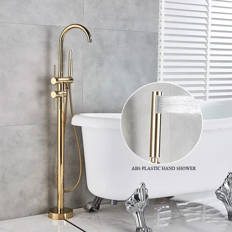 Gold Tub Sink Faucet