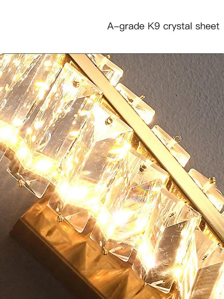 Gold Twisted Wall Sconce