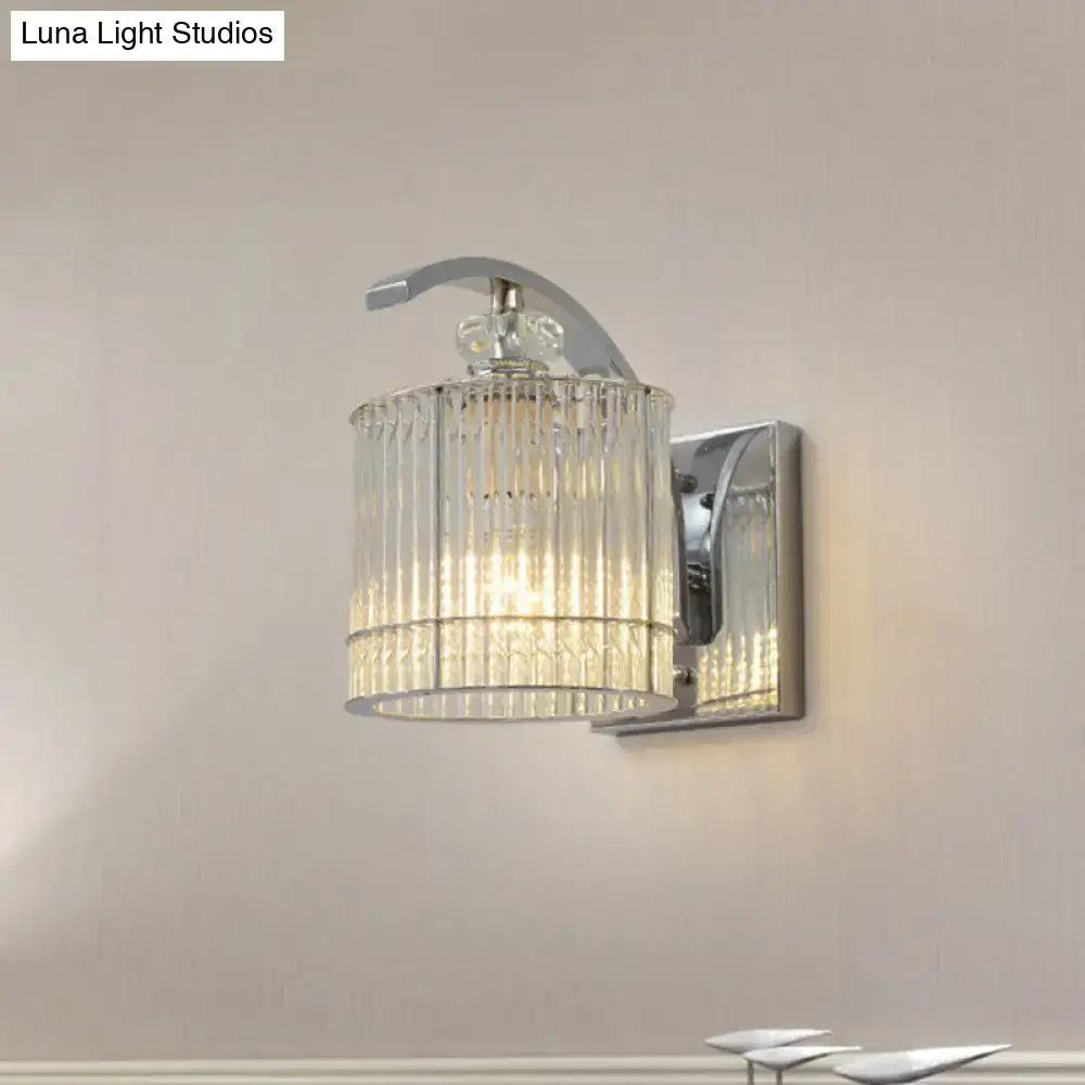 Gold Crystal Wall Sconce E12-E14 Bedroom Glow