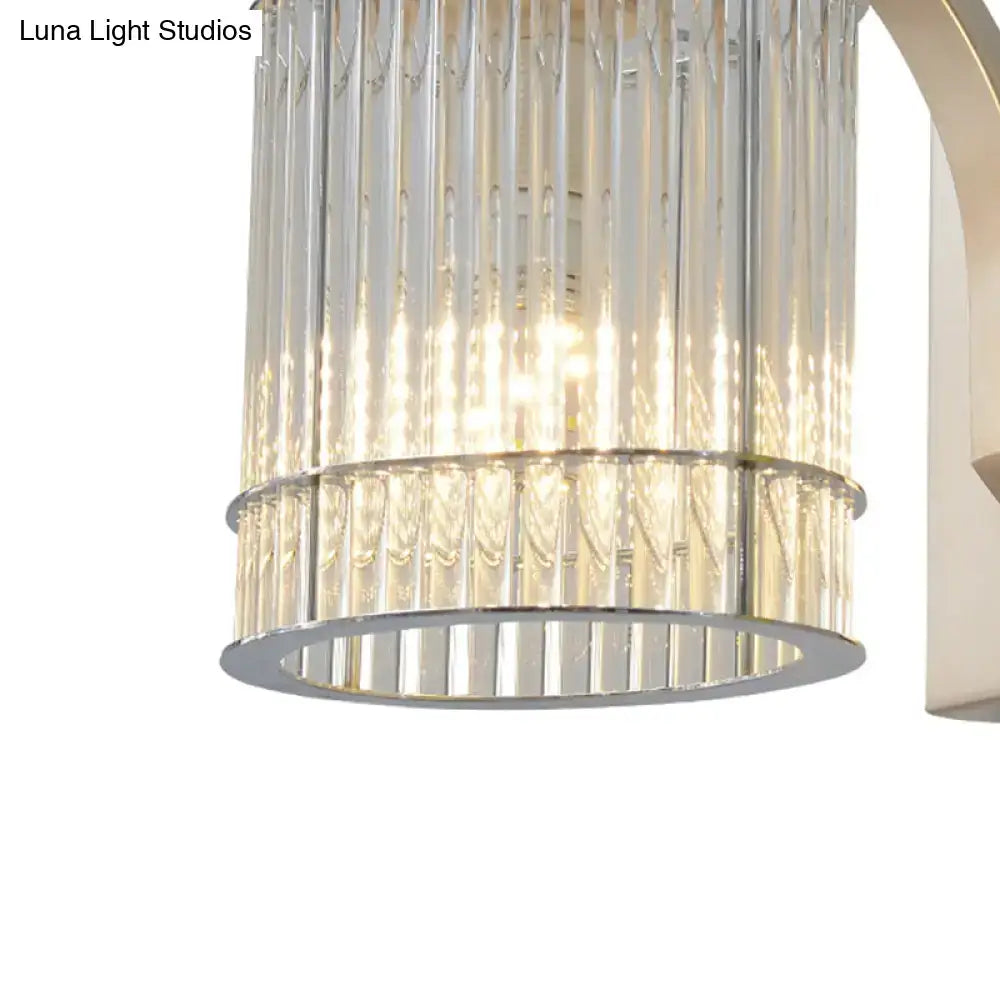 Gold Crystal Wall Sconce E12-E14 Bedroom Glow