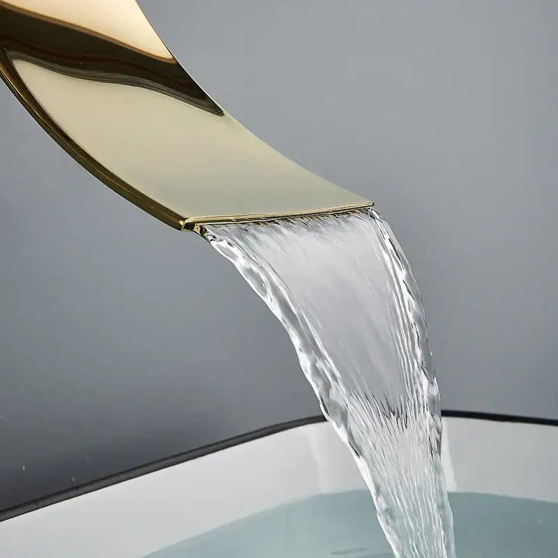 Gold Wall Mount Faucet