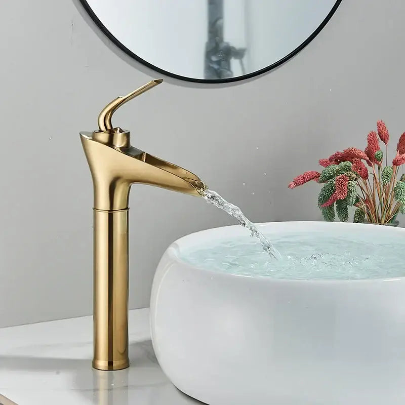 Gold Wine Glass Faucet