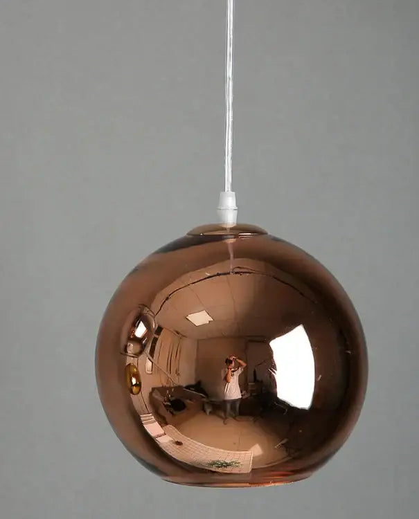 Gold Glass Pendant Trio