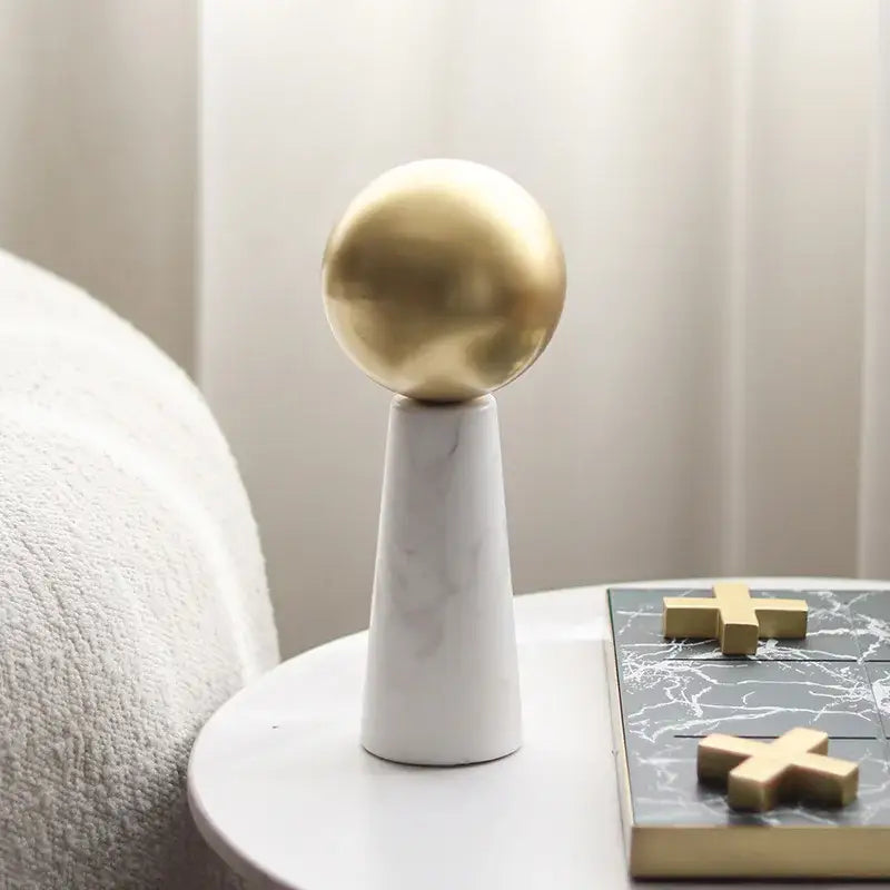 Marble Cone Ornament