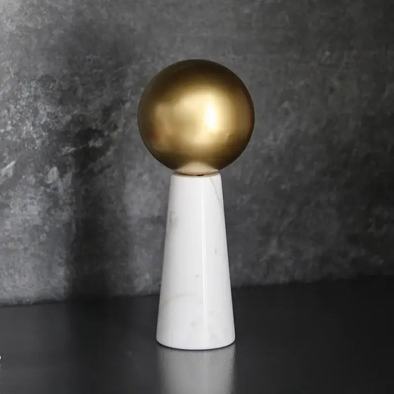 Marble Cone Ornament