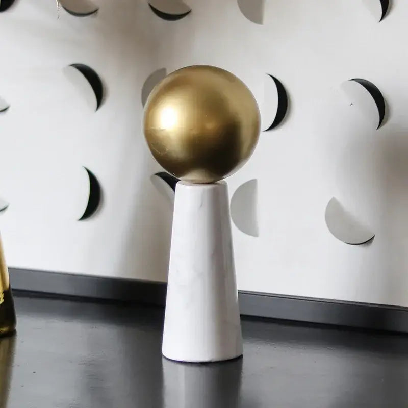 Marble Cone Ornament