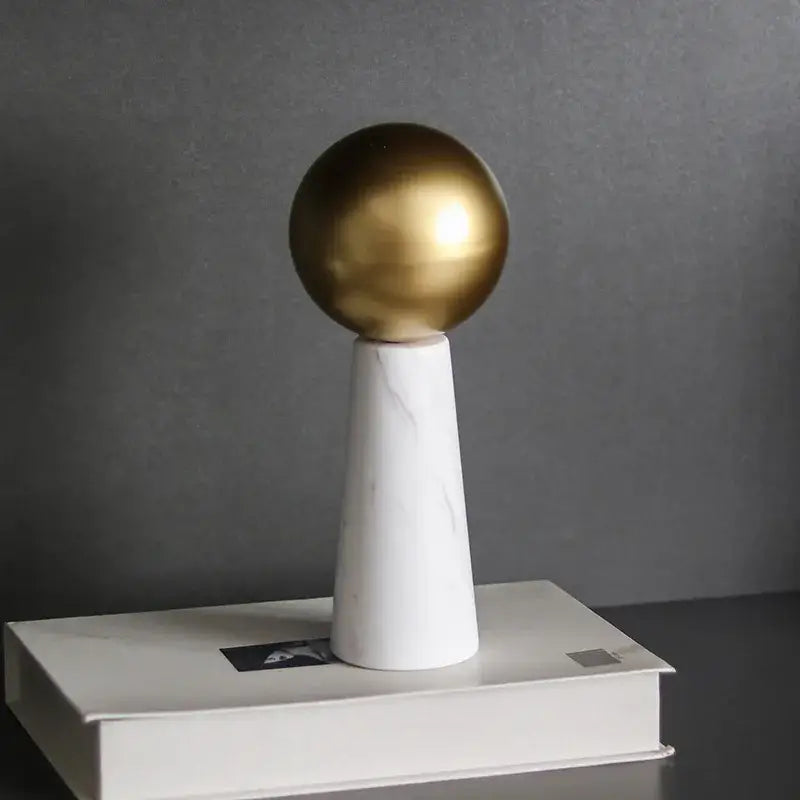 Marble Cone Ornament