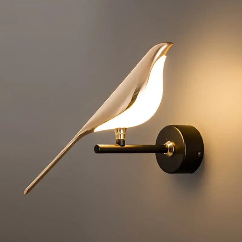 Gold Bird LED Sconce