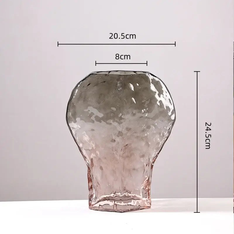 Gold Glass Vase Set