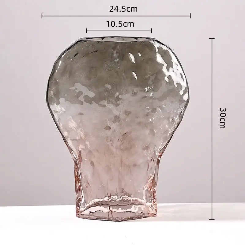 Gold Glass Vase Set