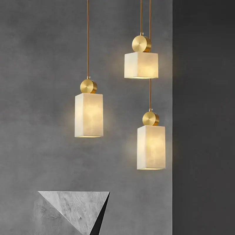 Golden Marble Pendant Lamp