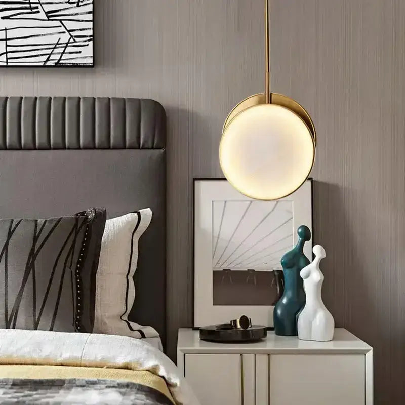Golden Marble LED Light