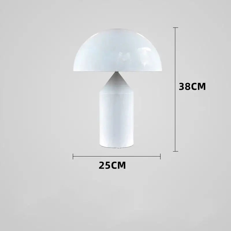 Golden Mushroom LED Desk Lamp