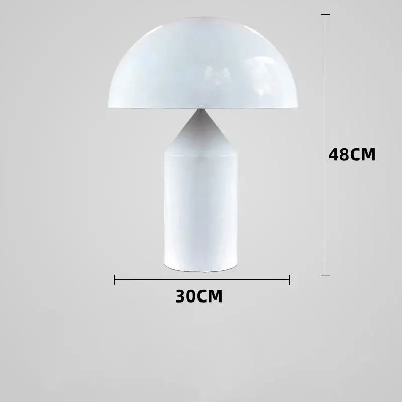 Golden Mushroom LED Desk Lamp