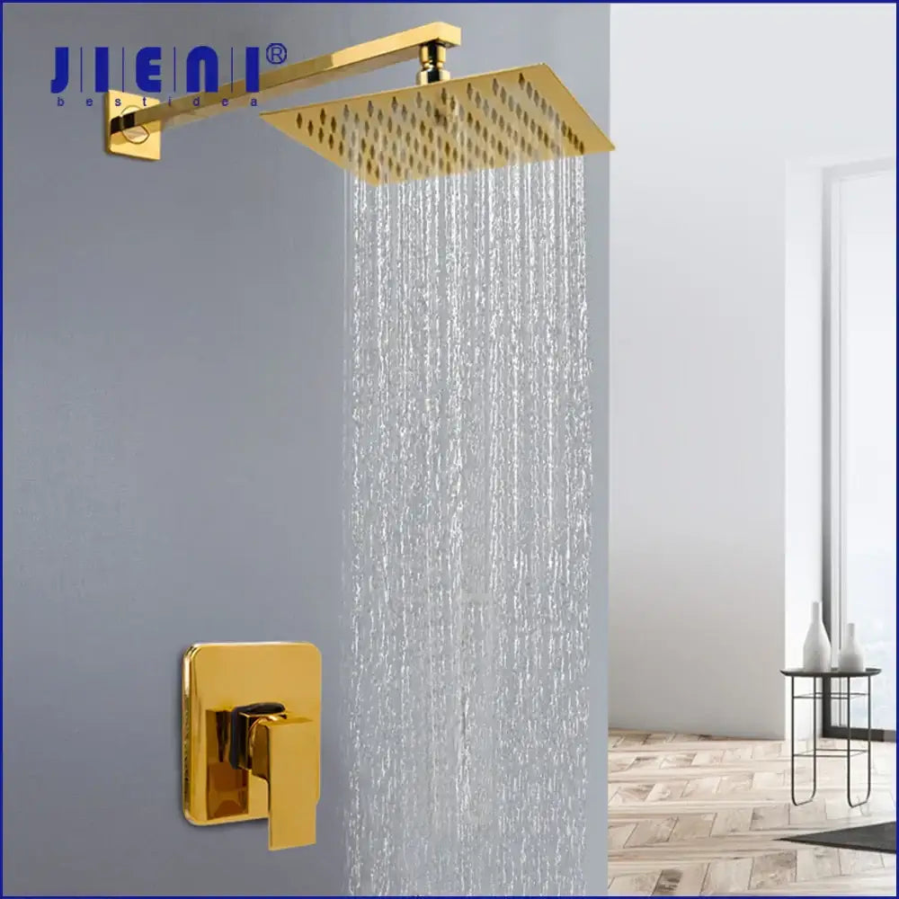 Gold Rainfall Shower System