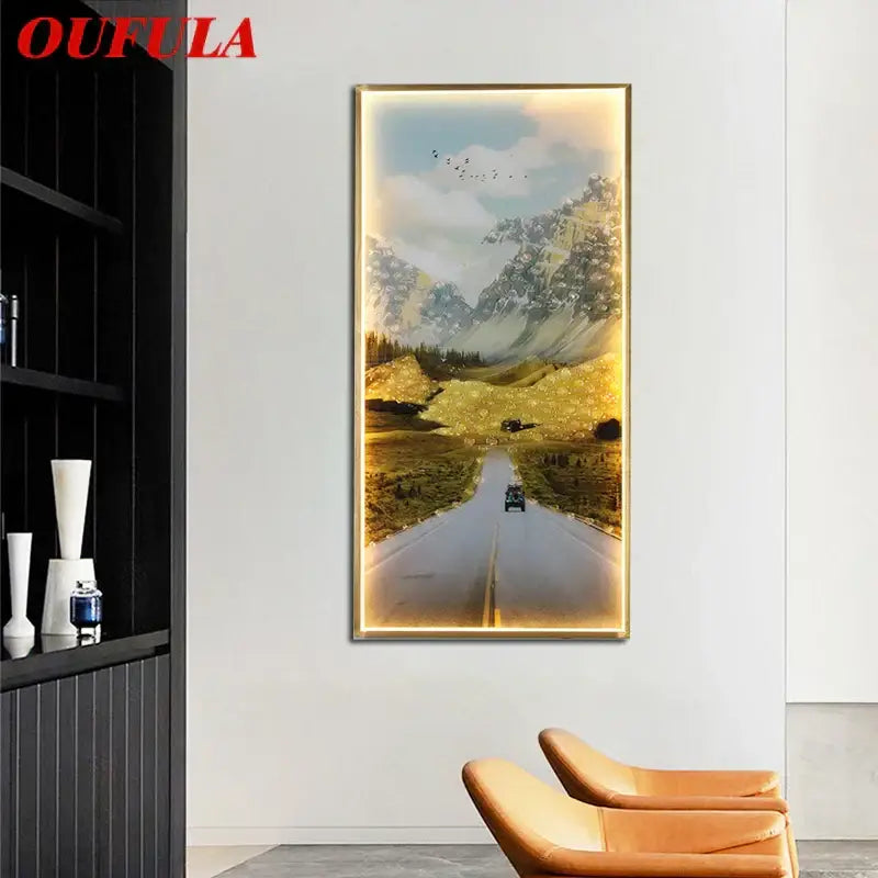 Gold Mountain Wall Sconce