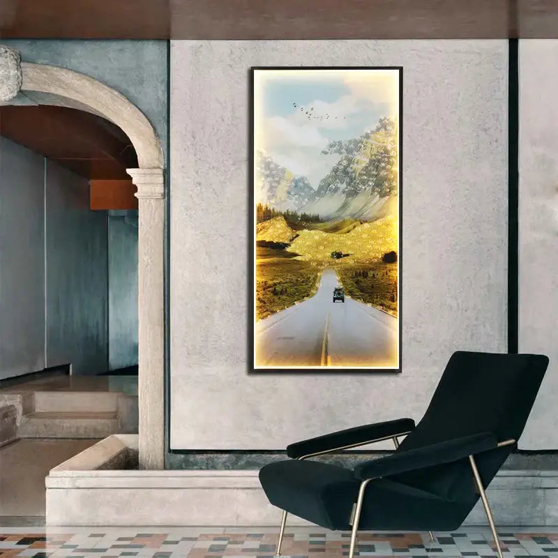 Gold Mountain Wall Sconce