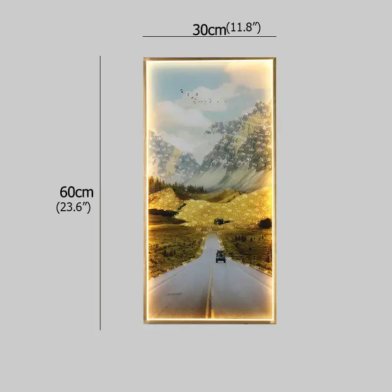 Gold Mountain Wall Sconce