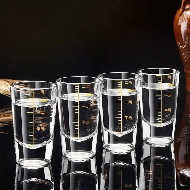 Clear Glass Brandy Set