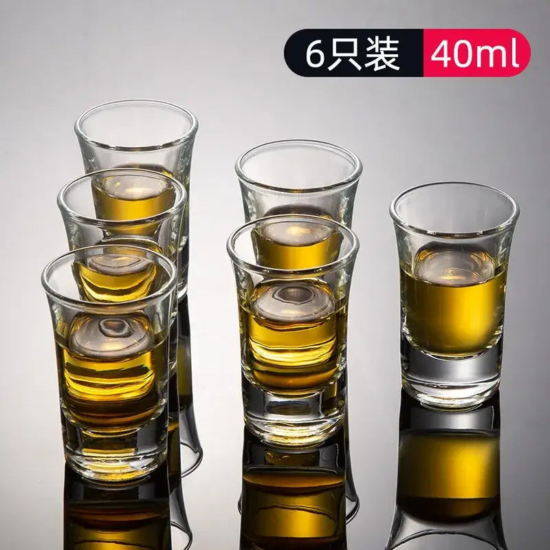 Clear Glass Brandy Set