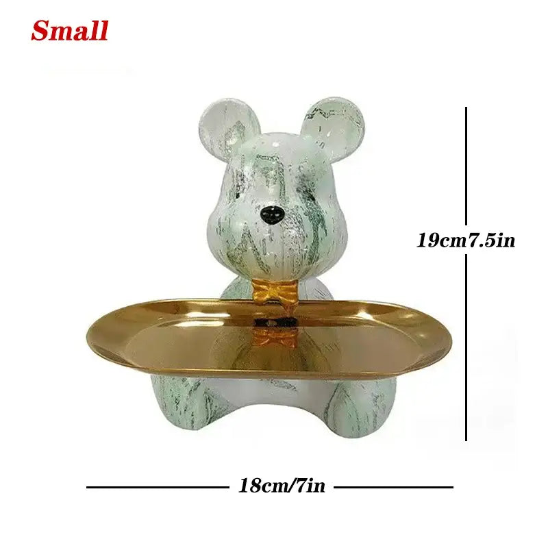 Graffiti Bear Key Shelf