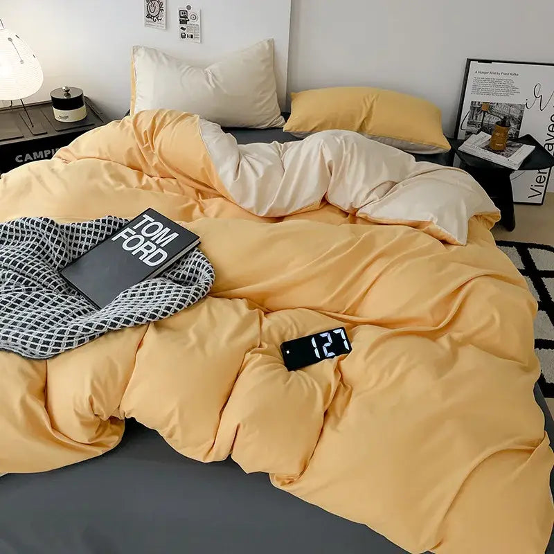 Gray Geometric Comforter Set