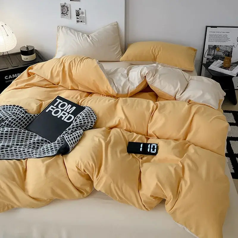 Gray Geometric Comforter Set