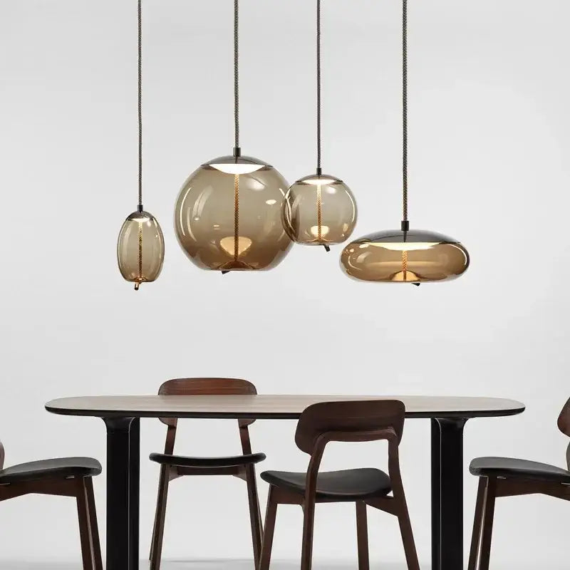 Gray Knot Pendant Chandelier