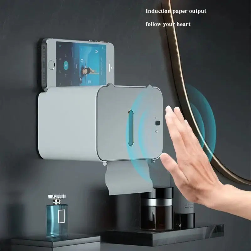 Gray Induction Paper Holder