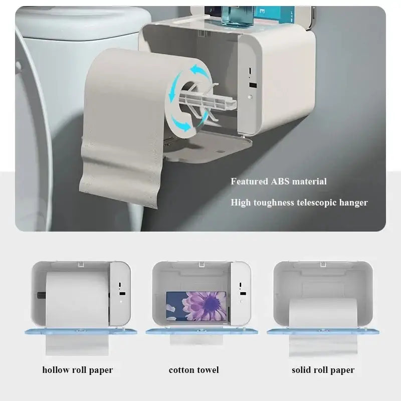 Gray Induction Paper Holder