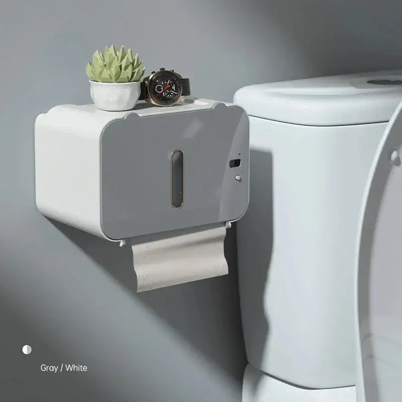 Gray Induction Paper Holder