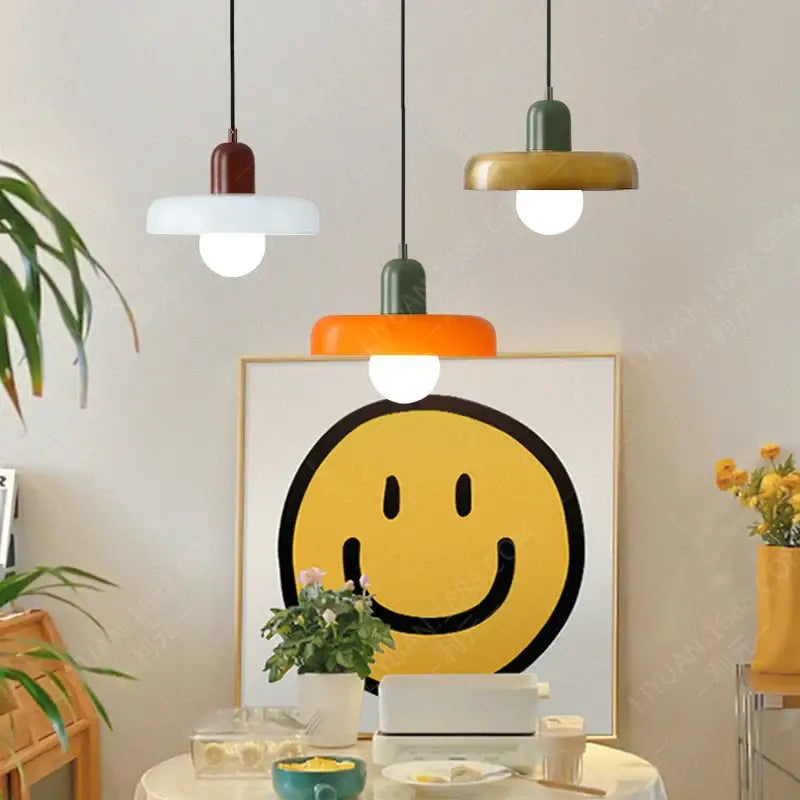 Colorful Glass Pendant Lights