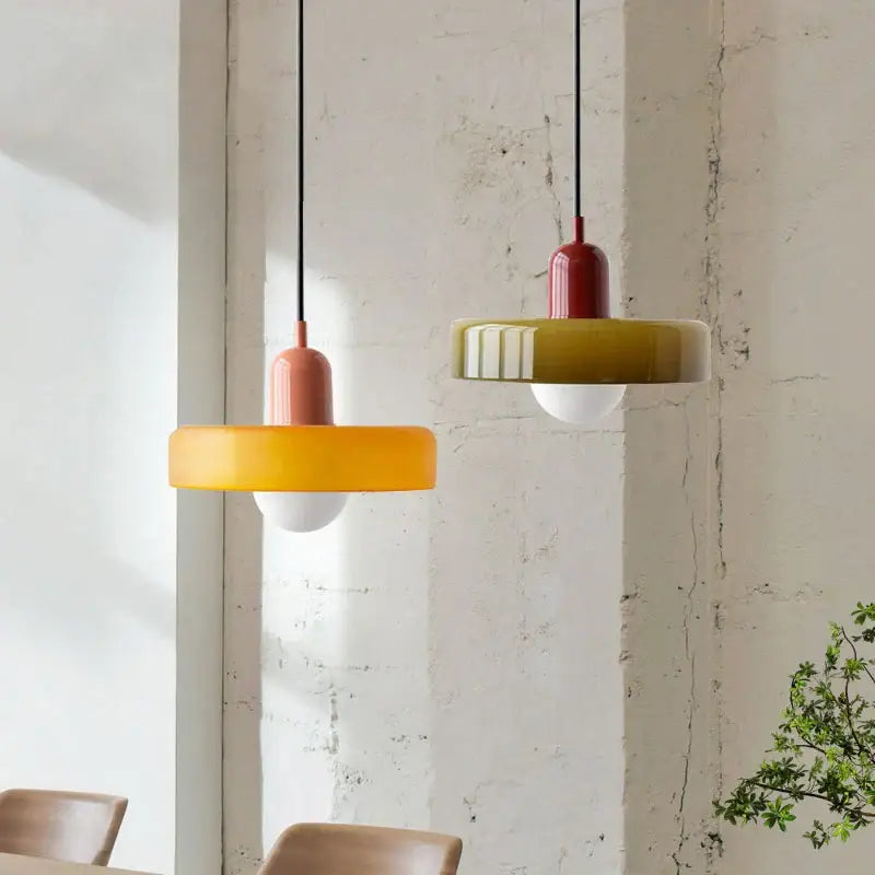 Colorful Glass Pendant Lights