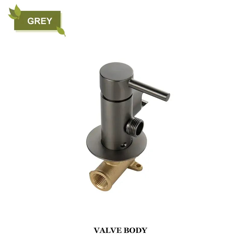 Grey Brass Bidet Mixer
