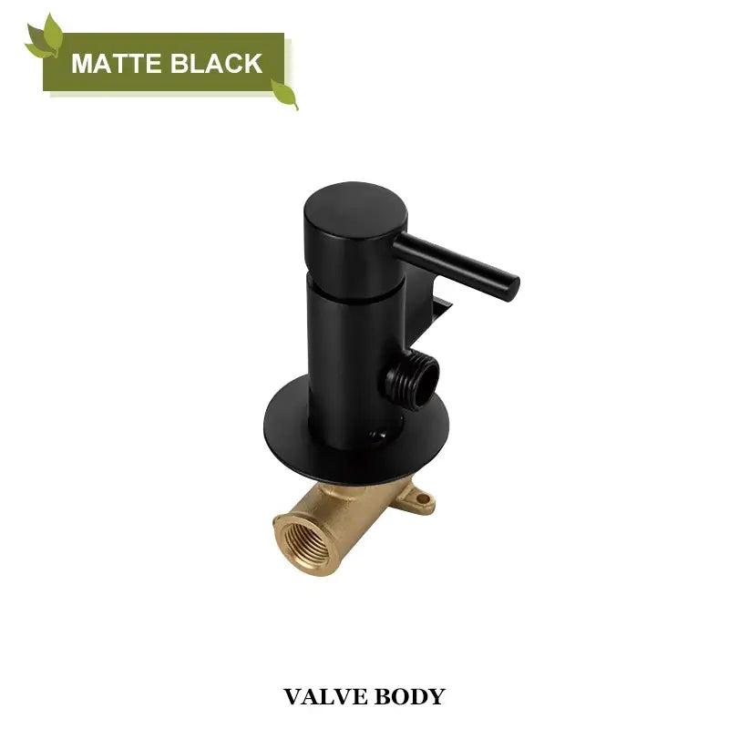 Grey Brass Bidet Mixer