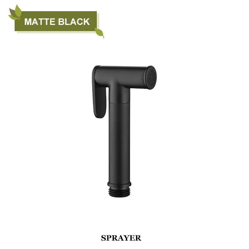 Grey Brass Bidet Mixer