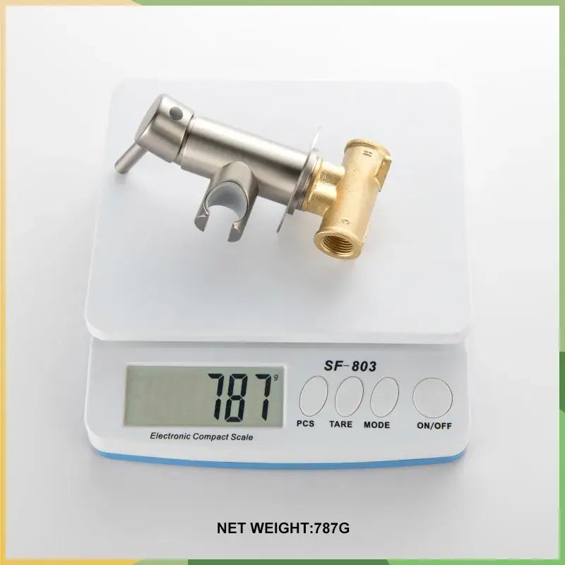 Grey Brass Bidet Mixer