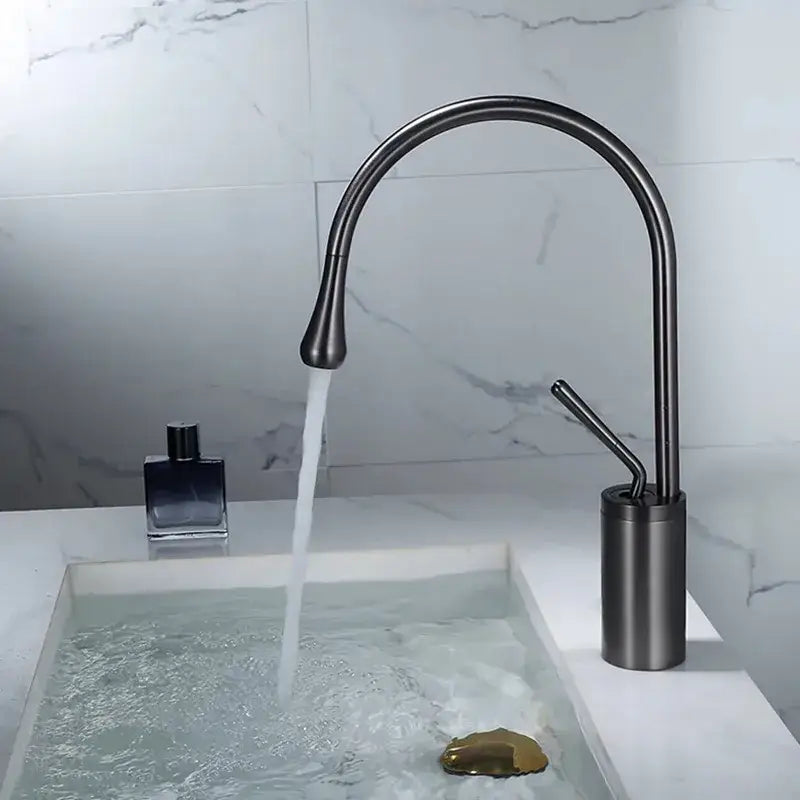 Gun Gray Brass Faucet
