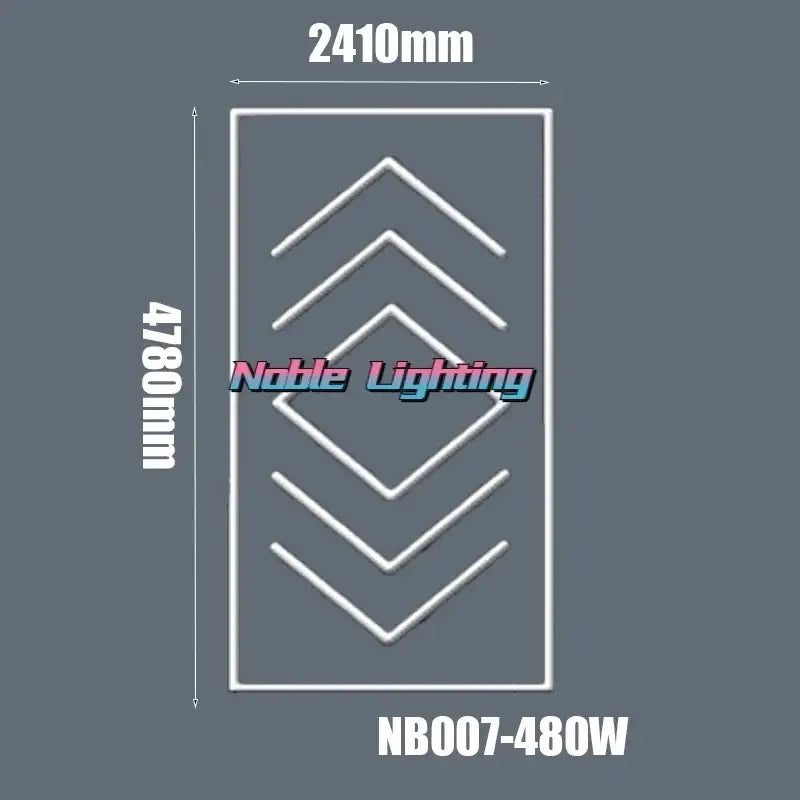 Honeycomb LED Ceiling Light